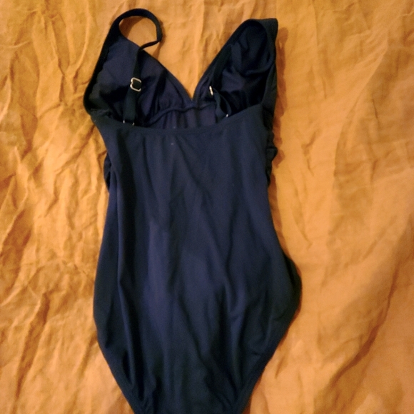 MICHAEL KORS Logo-Ring One Piece Swimsuit - Picture 2 of 3